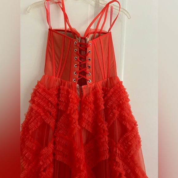 Like NEW Milla Tangerine Tulle Dress - Picture 5 of 8